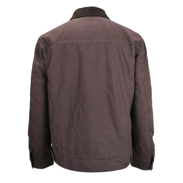 Jack Wills Herr Enfärgad Kragad Varsityjacka M Svart Kaffe Black Coffee M
