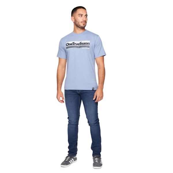 One True Saxon Herr Forever T-Shirt L Blå Blue L
