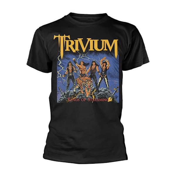 Trivium Unisex Adult Kings Of Streaming T-Shirt XL Svart Black XL