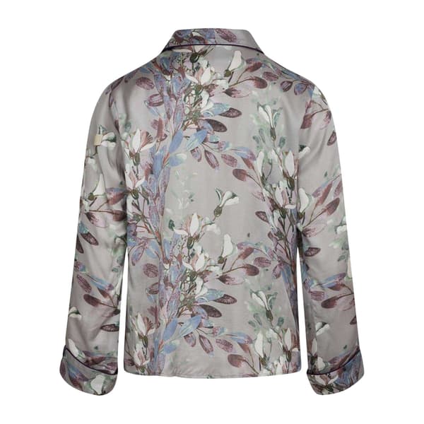CCDK Copenhagen Dam/Dam Josephine Bladmönstrad Pyjamastopp 1 Opal Grey 16 UK
