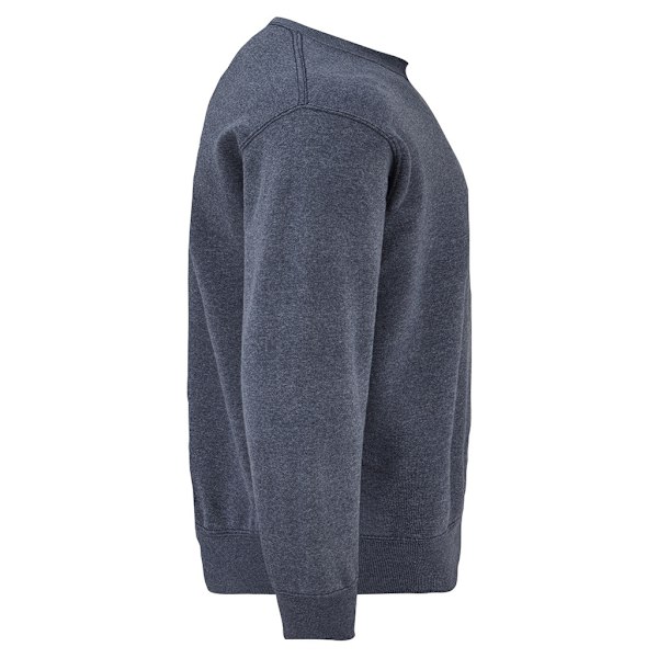 Fruit Of The Loom Herr Set-In Belcoro® Garn Sweatshirt L Heathe Heather Navy L