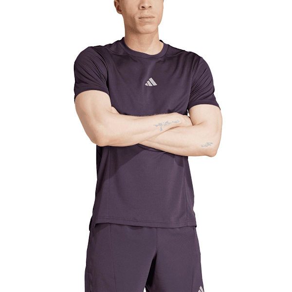 Adidas Herr Heat.Rdy Technology Tränings T-Shirt M Aurora Svart Aurora Black M
