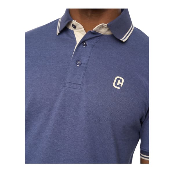 Crosshatch Herr Preece Pikétröja L Blå Blue L