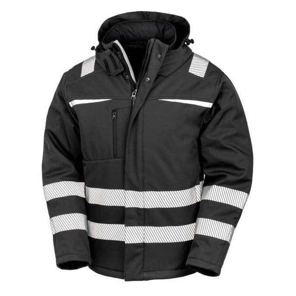 SAFE-GUARD by Result Unisex Vuxen Dynamic Softshell-jacka 3XL Svart Black 3XL