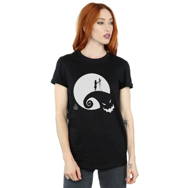 Disney Dam/Damer Nightmare Before Christmas Måne Oogie Boog Black XL