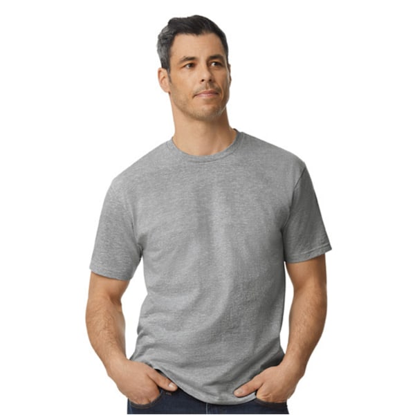 Gildan Unisex Adult Softstyle Midweight T-Shirt 3XL Sports Grey Sports Grey 3XL