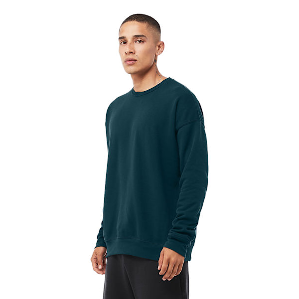 Bella + Canvas Unisex Vuxen Fleece Drop Shoulder Sweatshirt M A Atlantic M