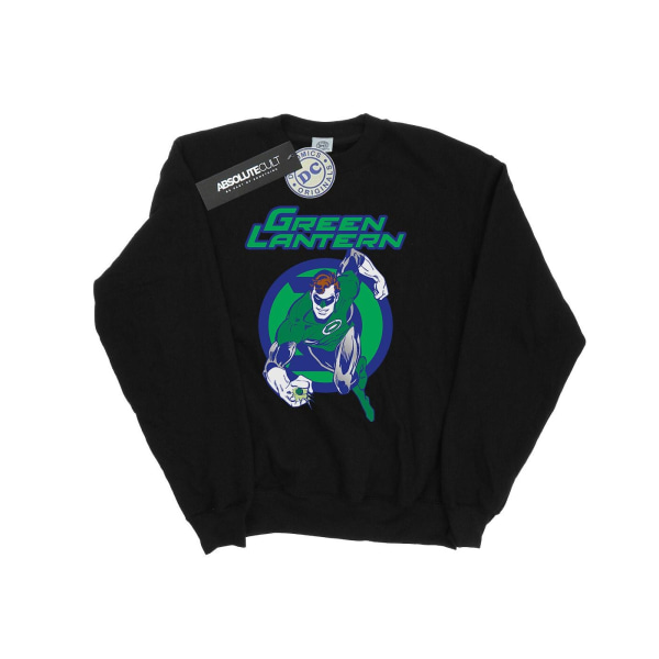 DC Comics Girls Green Lantern Leap Sweatshirt 9-11 Years Black Black 9-11 Years