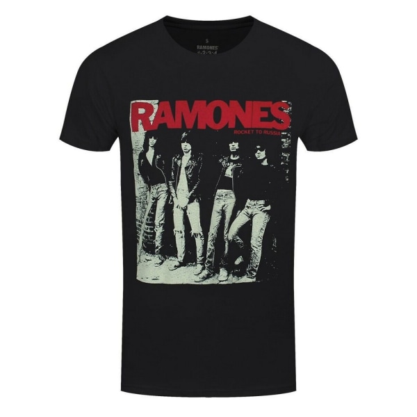Ramones Unisex Vuxen Rocket To Russia T-shirt XL Svart Black XL