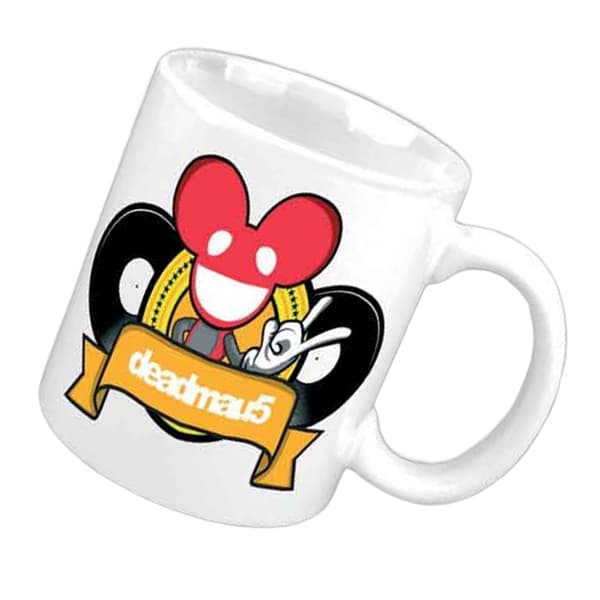 Deadmau5 Rock Dj Mugg One Size Vit White One Size