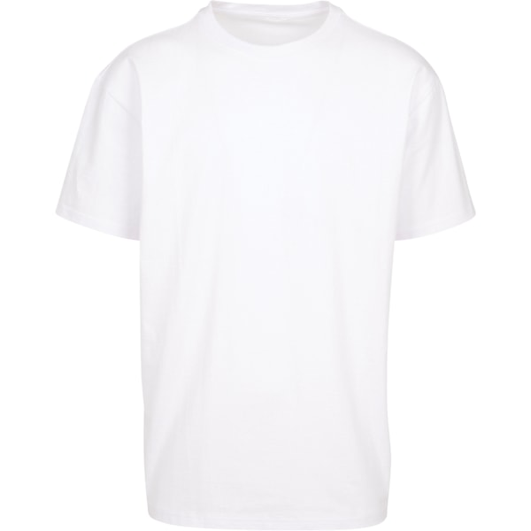Build Your Brand Unisex Vuxen Kraftig Oversized T-shirt 4XL Vit White 4XL