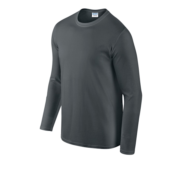 Gildan Unisex Vuxen Softstyle Enfärgad Långärmad T-shirt M Char Charcoal M