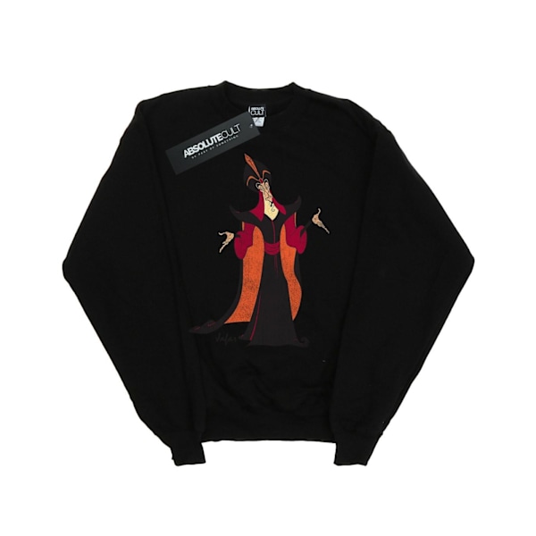 Disney Girls Aladdin Classic Jafar Sweatshirt 5-6 år Svart Black 5-6 Years