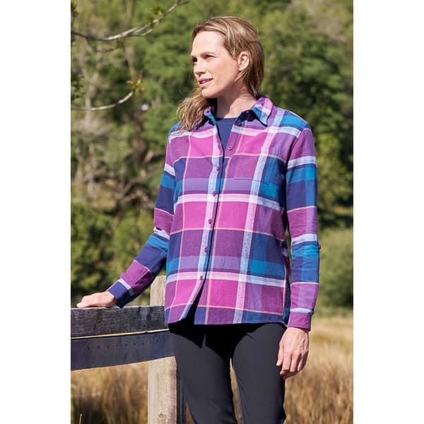 Mountain Warehouse Dam/Dam Balsam Borstad Flanell Långlin Rust 20 UK