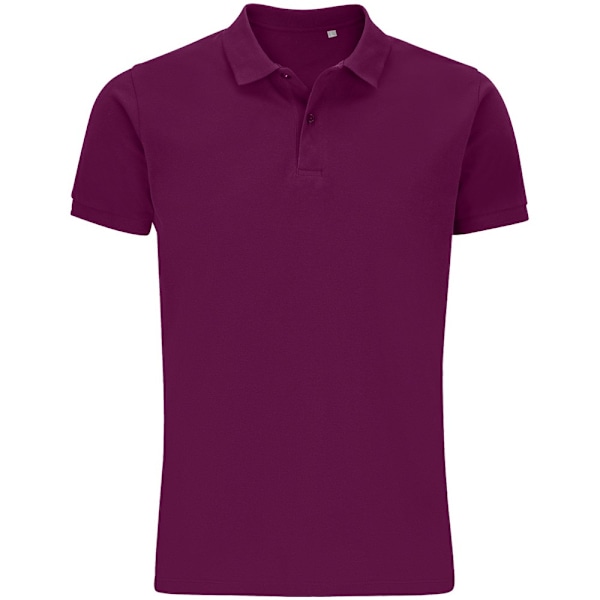 SOLS Herr Planet Piqué Ekologisk Pikétröja 3XL Astral Lila Astral Purple 3XL