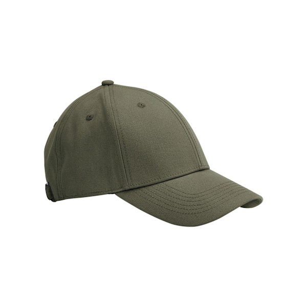 Beechfield 6 Panel Bomull Canvas Cap En Storlek Olivgrön Olive Green One Size