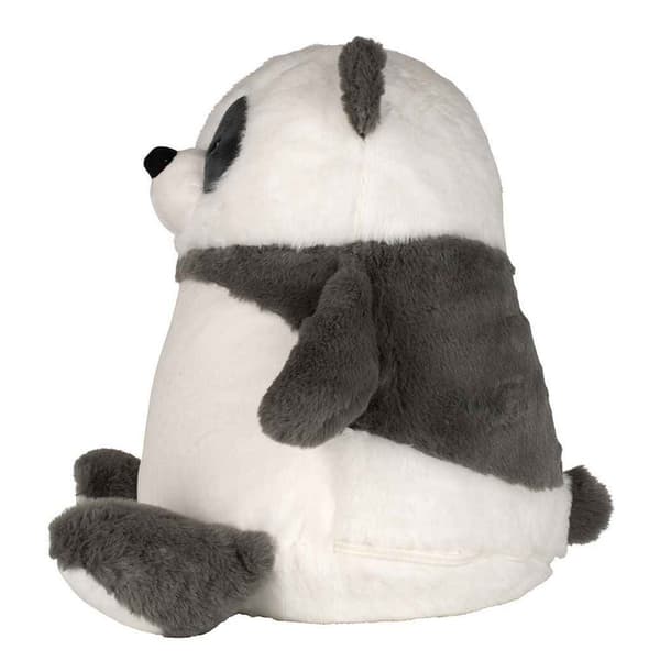 Mumbles Zippie Panda Plyschleksak One Size Grå/Vit Grey/White One Size