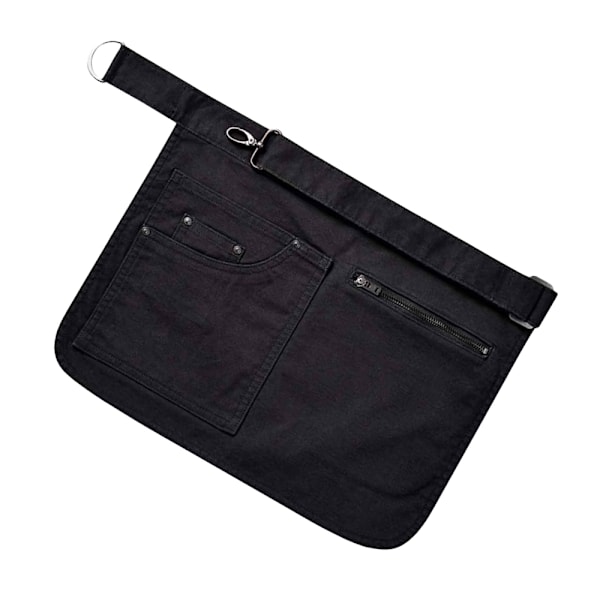 Premier Adults Unisex Metro Utility Hip Apron One Size Black Black One Size