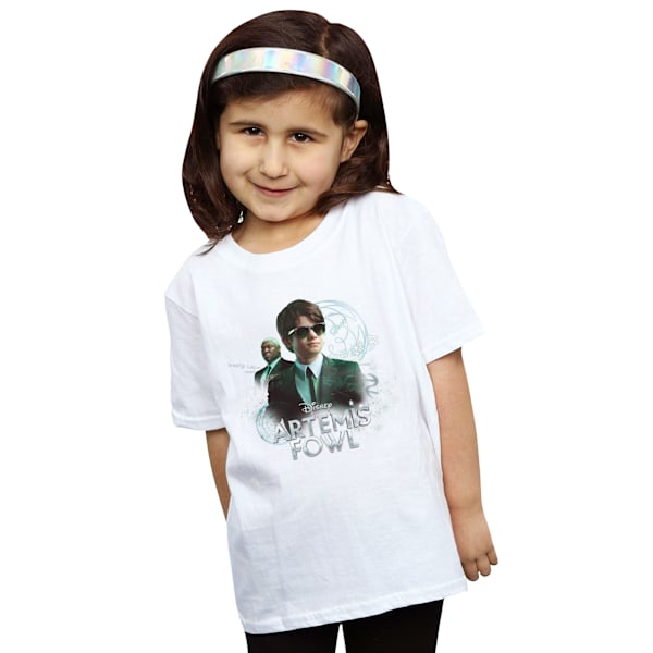 Disney Girls Artemis Fowl Butler Poster Bomull T-shirt 9-11 år White 9-11 Years