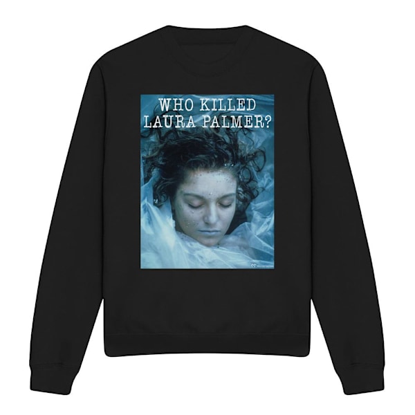 Twin Peaks Unisex Vuxen Vem Döda Laura Sweatshirt XXL Svart Black XXL