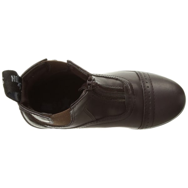 Saxon Unisex Syntovia Zip Paddock Boots 10 UK Brown Brown 10 UK