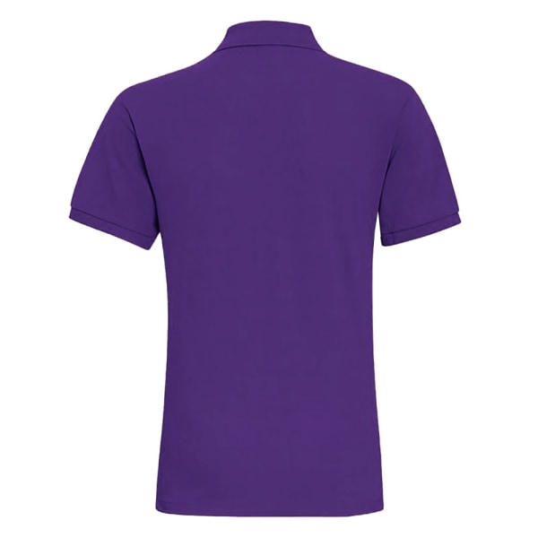 Asquith & Fox Herr Poloshirt mit kurzen Ärmeln, 4XL, Lila Purple 4XL
