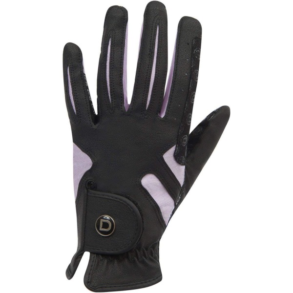 Dublin Unisex Cool-it Gel Touch Fastening Riding Gloves Xsmall Black/Grey Xsmall