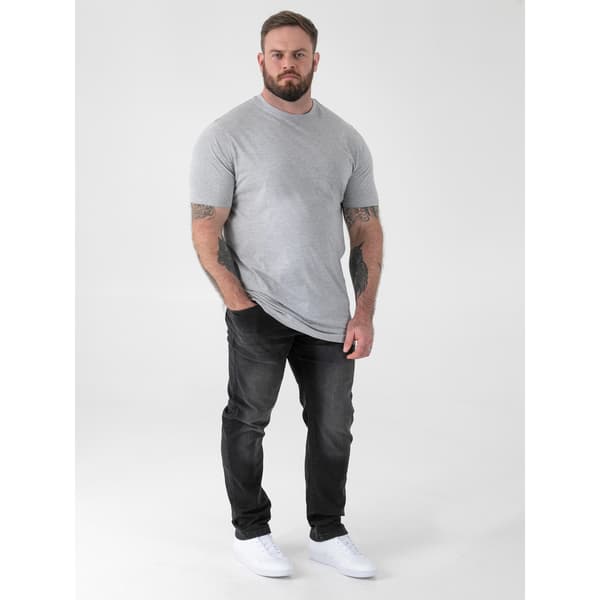 Duke Herr T-shirt D555 Flyers M Grå Melange Grey Melange M