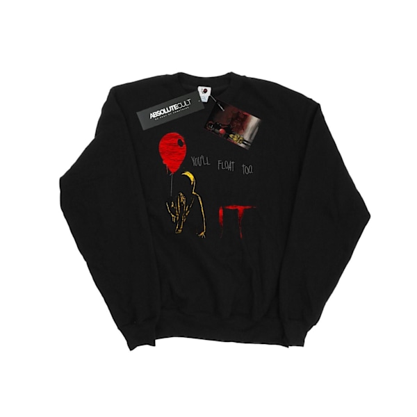It Georgie Float Sweatshirt M Svart Black M