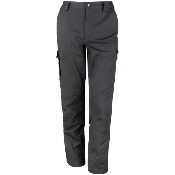 Result Herr Stretch Arbetsbyxor / Byxor (32 Tums Benlängd) Black 42“