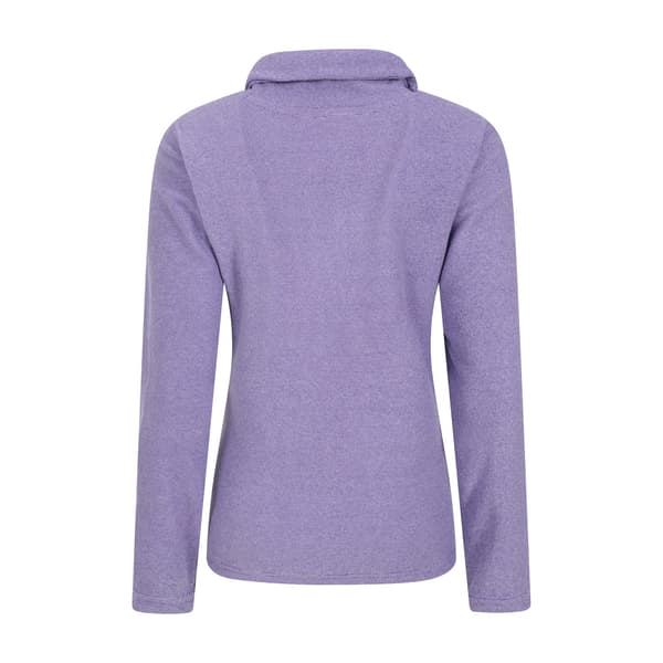 Mountain Warehouse Dam/Dam Hebridean Cowl Neck Fleecetopp Grape 18 UK