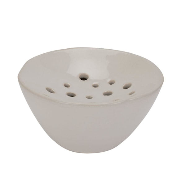 Hill Interiors Keramisk Blomstergrod One Size Vit White One Size
