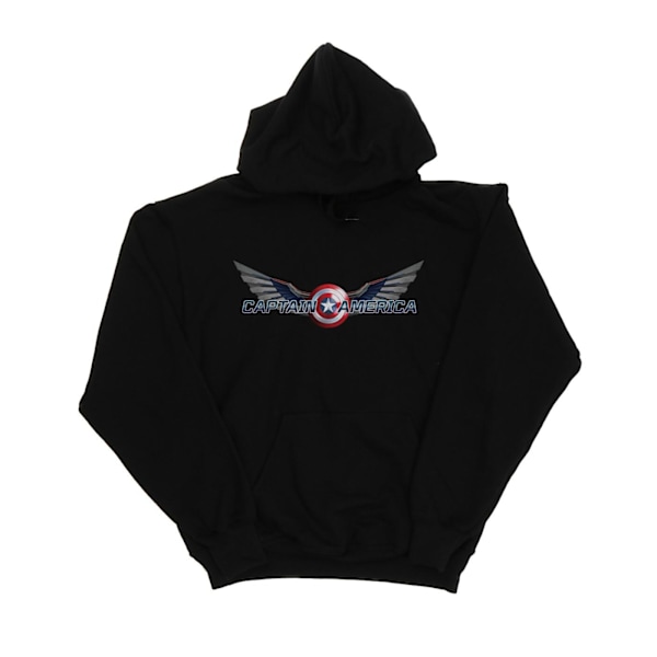 Marvel Herr Falcon And The Winter Soldier Captain America Logotyp Black 4XL