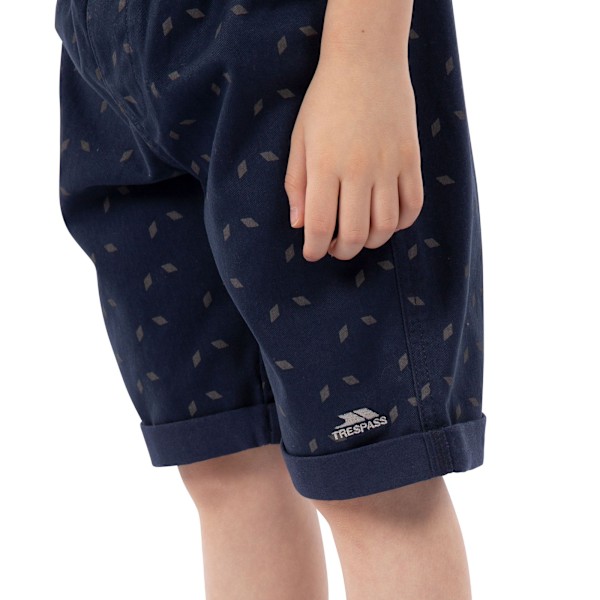 Trespass Boys Publish Casual Shorts 2-3 år Marinblå/Grå Navy/Grey 2-3 Years