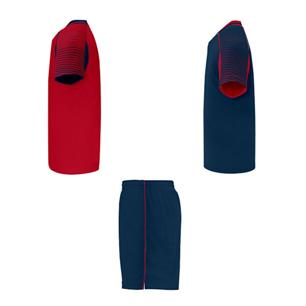 Roly Unisex Vuxen Juve Sport Sportset S Röd/Marinblå Red/Navy Blue S
