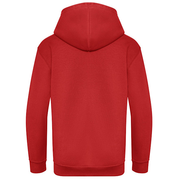 Awdis Barn/Barn Hoodie 9-11 År Eldröd Fire Red 9-11 Years