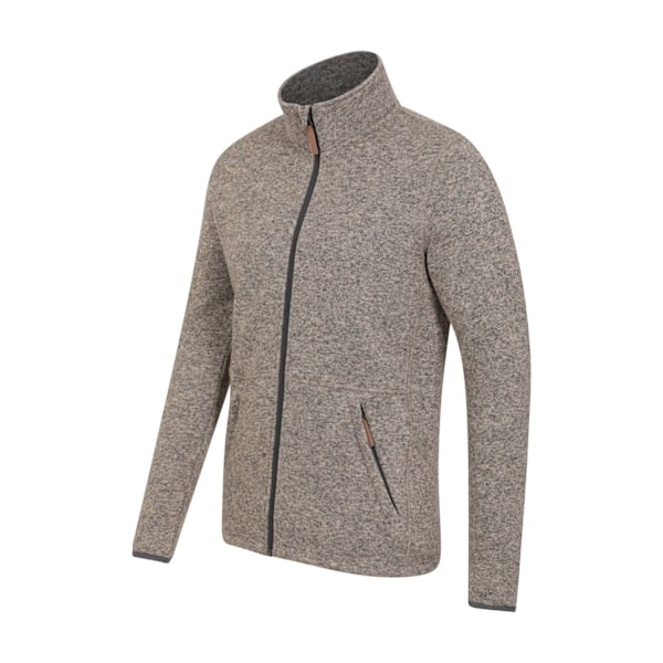 Mountain Warehouse Idris III Fleecejacka med Full Dragkedja för Män 4XL Be Beige 4XL