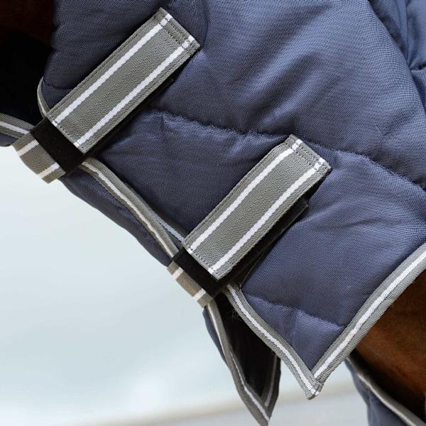 Weatherbeeta Comfitec PP II Combo Neck Channel Quilt Heavyweigh Dark Blue/Grey/White 7´ 3