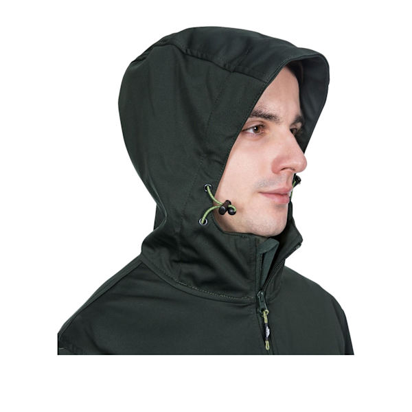 Trespass Mens Palin Vattentät Softshell Jacka XXS Oliv Olive XXS