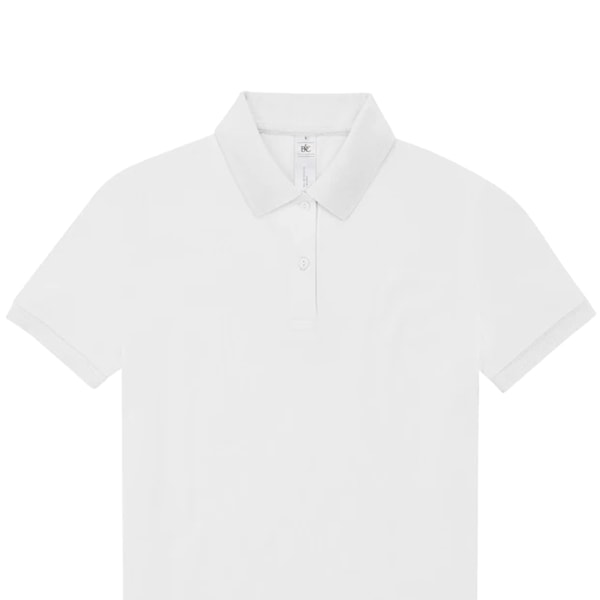 B&C Dam/Damer Min Poloskjorta 8 UK Vit White 8 UK