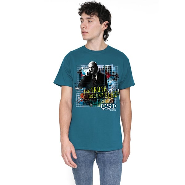 CSI Herr Truth Doesn´t Sleep T-Shirt L Slate Slate L