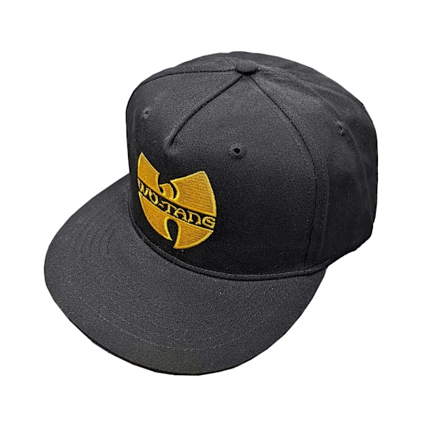 Wu-Tang Clan Unisex Vuxen Logo Snapback Cap En Storlek Svart/Gul Black/Yellow One Size