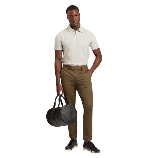 Ted Baker Herr Panpolo Bone Pikétröja XL Ljusgrå Light Grey XL
