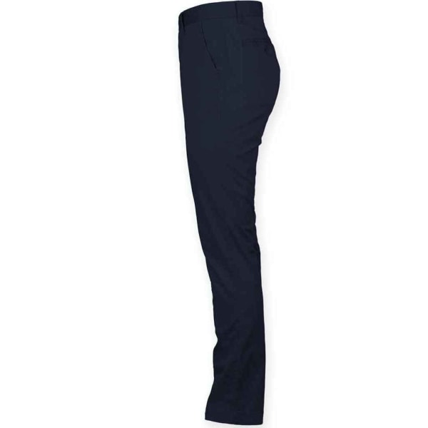 Front Row Herr Stretch Chinos 32L Marinblå Navy 32L