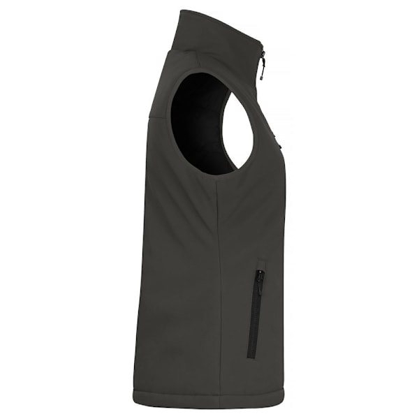Clique Dam/Kvinnor Softshell Paneler Väst XS Mörkgrå Dark Grey XS
