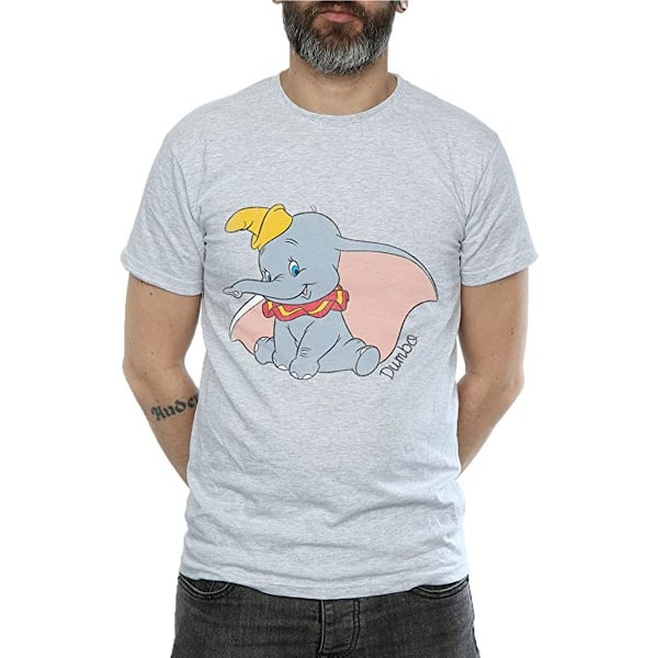 Dumbo Klassisk T-shirt för män S Sports Grey Sports Grey S