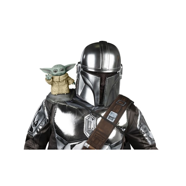 Star Wars: The Mandalorian The Child Shoulder Sitter One Size G Green/Cream One Size