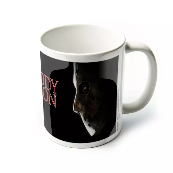 Freddy Vs Jason Face Off Mugg En Storlek Vit/Svart White/Black One Size