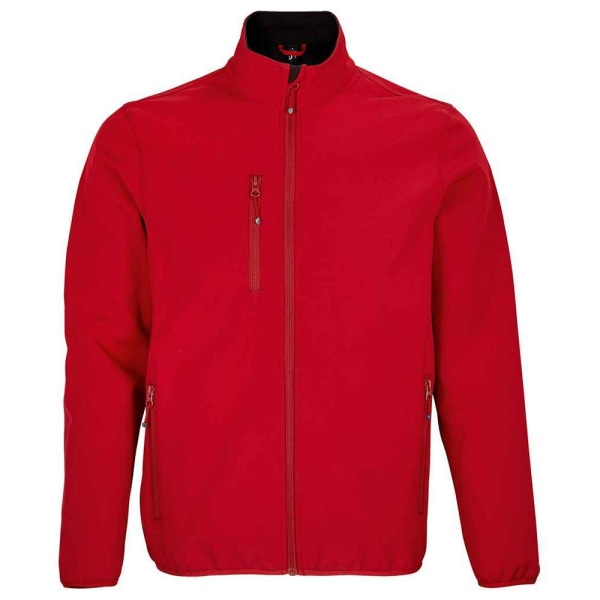 SOLS Herr Falcon Recycled Soft Shell Jacka 3XL Pepparröd Pepper Red 3XL