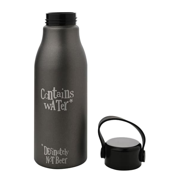 Brightside Aluminium 680ml Sportflaska One Size Silver Silver One Size